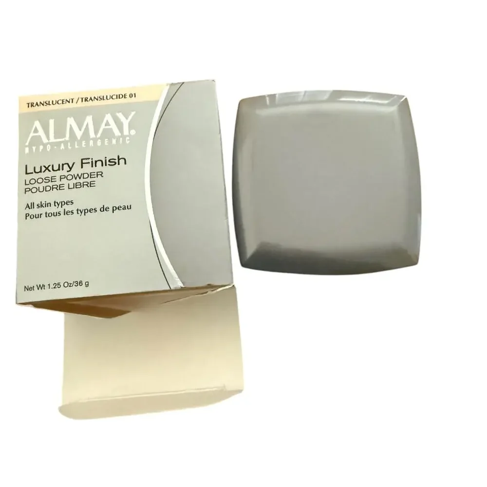 Almay Luxury Finish Loose Powder All Skin Types 1.25 oz Translucent